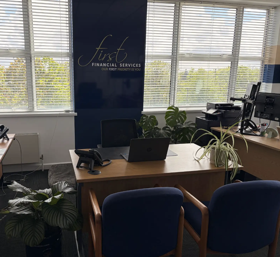 Inside the First Financial Services Seaham office